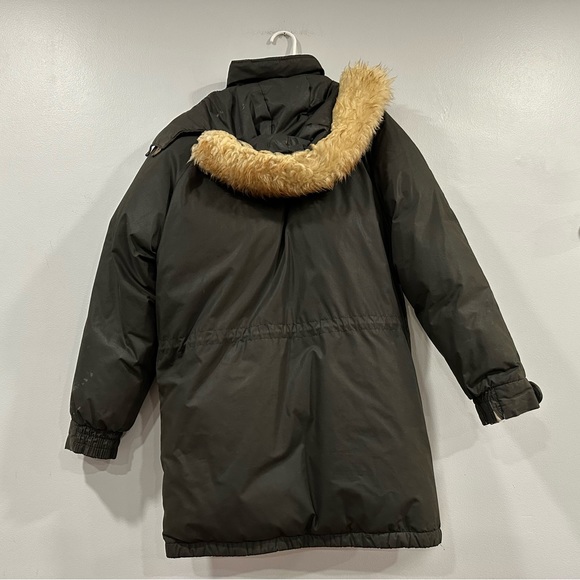 Triple Fat Goose Men's Coat Fur Lined Hood Medium M AS IS - Picture 10 of 16